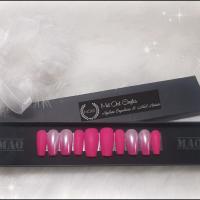 Pon pink degrade perle