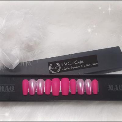 Pon pink degrade perle